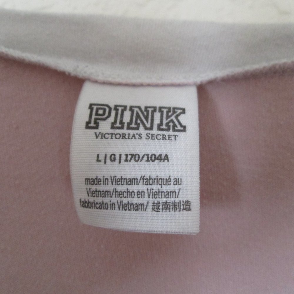 Pink Color Block Tee - Picture 3 of 5